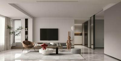 现代客餐厅 沙发茶几 餐桌椅 挂画摆件-2